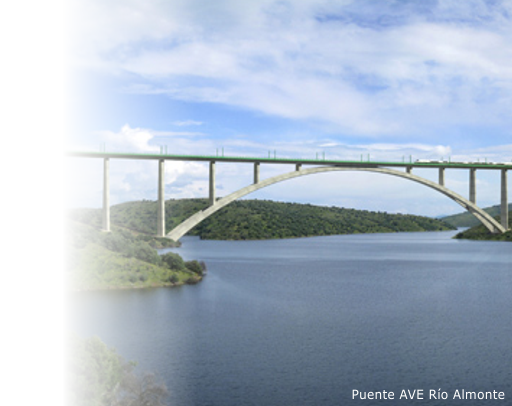 Puente sobre río Almonte